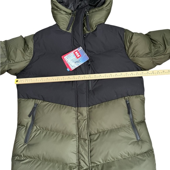 Helly Hansen Womens Explorer Puffy Parka Utility Green  NWT Size XL - Picture 13 of 16